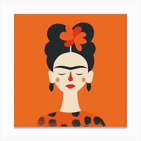 Frida Kahlo Japan Canvas Print