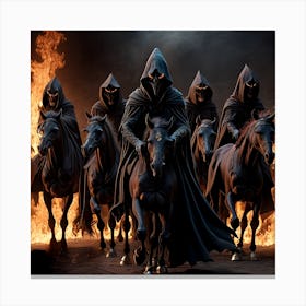 Death wraiths Canvas Print