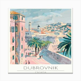 Dubrovnik Croatia Canvas Print