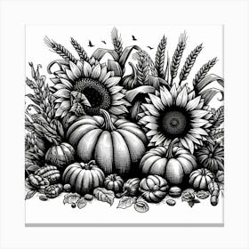 Autumn harvest 3 Canvas Print