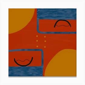 Abstract Water Way Canvas Print