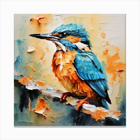 Kingfisher bird 2 Canvas Print