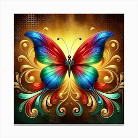 Colorful Butterfly 5 Canvas Print