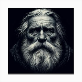 Old Man With Beard Canvas Print