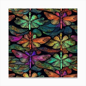 Dragonflies 3 Canvas Print