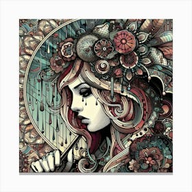 Psychedelic Art Canvas Print