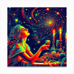 Psychedelic Painting 1 Canvas Print