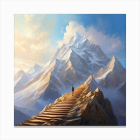 The Peak Canvas Print