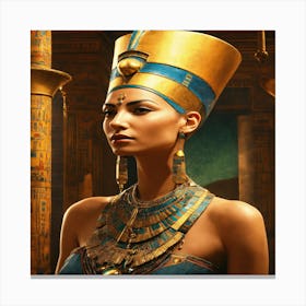 Egyptian Queen 4 Canvas Print