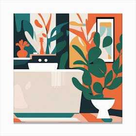 Matisse Botanical Abstraction Poster (3) Canvas Print