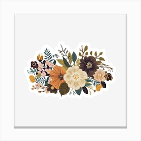 Floral Bouquet 7 Canvas Print