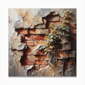 Brick Wall 2 Canvas Print