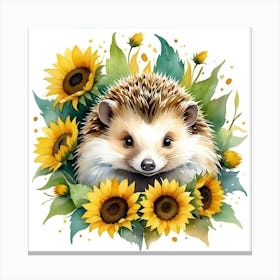 Sunflower Symphony Canvas Print