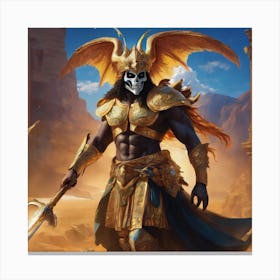 Egyptian Warrior Canvas Print