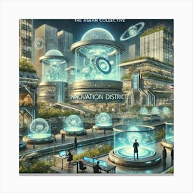 Innovation District Canvas Print