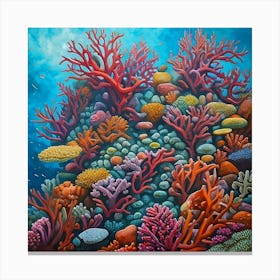 Coral Reef Canvas Print