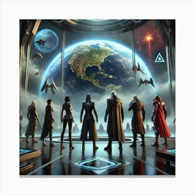 United We Stand Episode1 Canvas Print