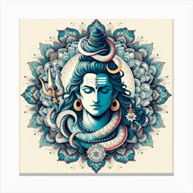 Lord Shiva 27 Canvas Print