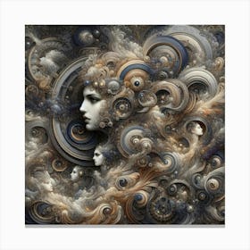 cherchez les femmes Canvas Print