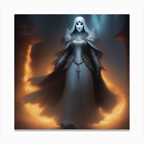 Ghost Queen Canvas Print