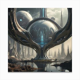 Future Synthesis 9 Canvas Print