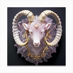 Ram'S Head Canvas Print