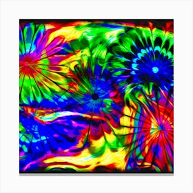 Psychedelic Abstract Canvas Print