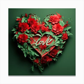 heart of love Canvas Print