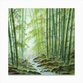 Bamboo Serenade 2 Canvas Print