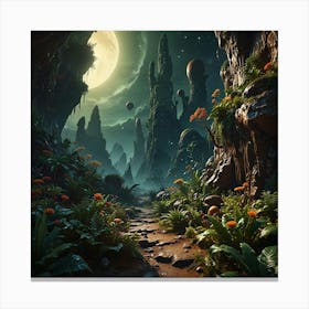 Fantasy Landscape 1 Canvas Print