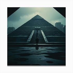 Pyramids Of Giza Canvas Print