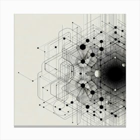 Abstract Geometric Design Canvas Print Canvas Print