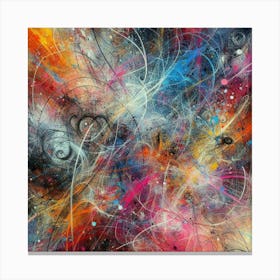 Abstract Painting 155 Canvas Print