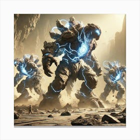 Elder Elementals Stabilizing Large Areas Canvas Print