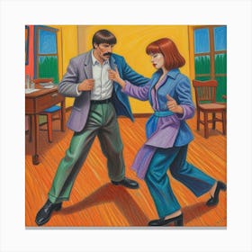 'The Dance' Canvas Print