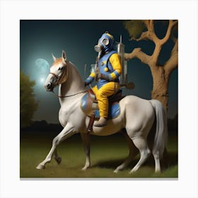 'Horseman' Canvas Print