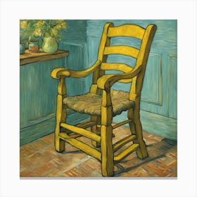 Chair In A Room Canvas Print