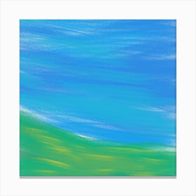 Sky/Grass Canvas Print
