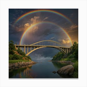 Rainbow Bridge 2 Canvas Print