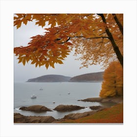 Autumn In The Mediterranean Canvas Print