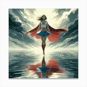 Supergirl 6 Canvas Print