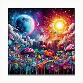 Psychedelic Art 39 Canvas Print