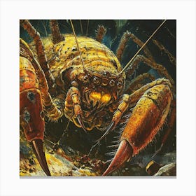 Crab Monster Canvas Print