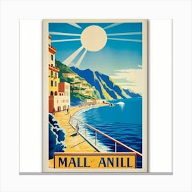 Travel Poster Canvas Print