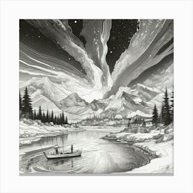 Northern Lights 2 Canvas Print