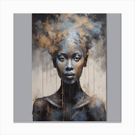 African Woman Canvas Print