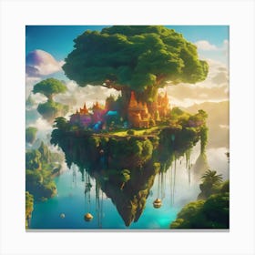 BB Borsa Tree In The Sky Canvas Print