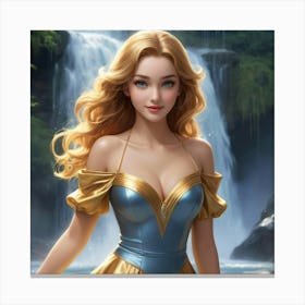 Cinderella 95 Canvas Print