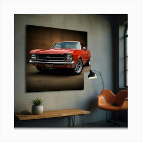 Default Create Unique Design Of Autoshop Wall Art 1 Canvas Print