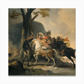 Battle Of St John Canvas Print